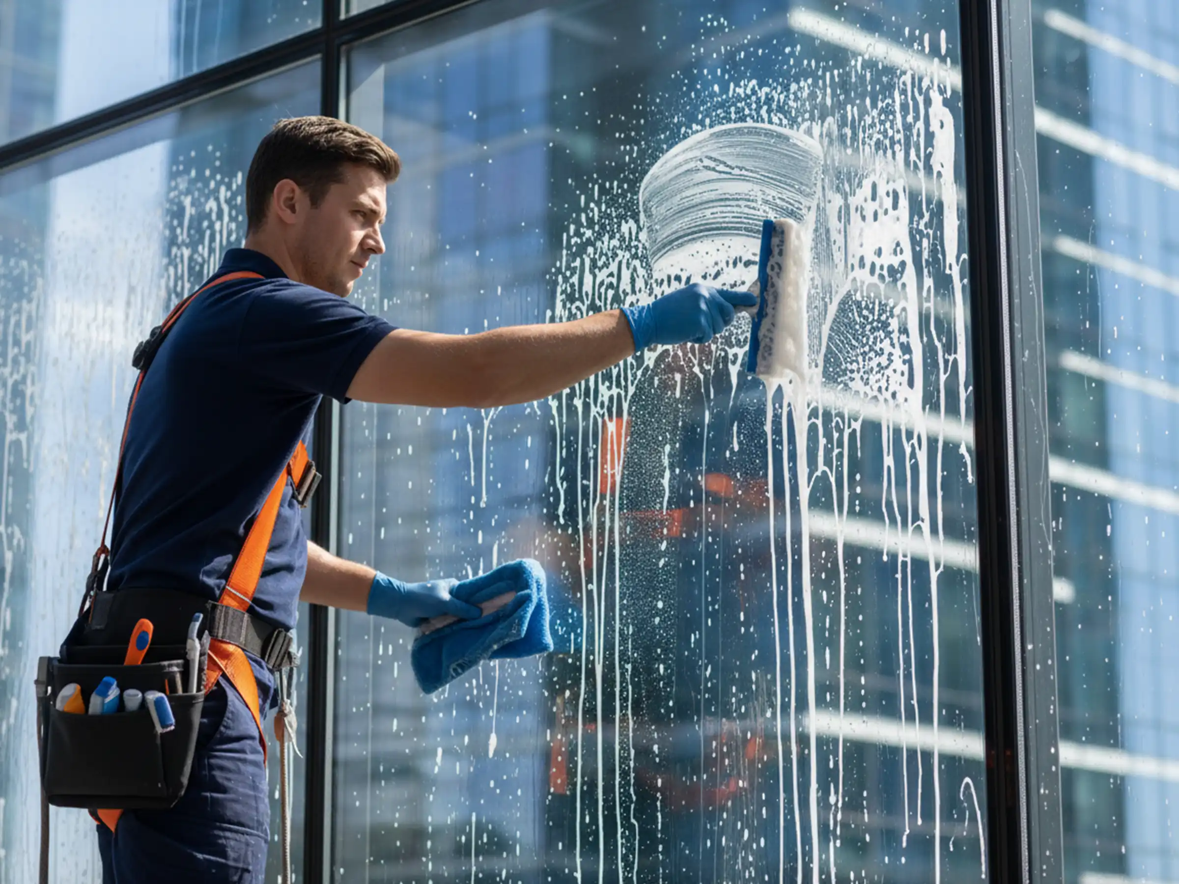 Professionelle Fensterreinigung in Sinsheim Bürogebäuden